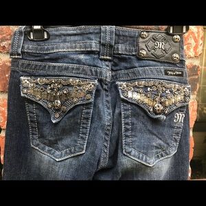 Miss Me designer jeans size 27, look like new!
